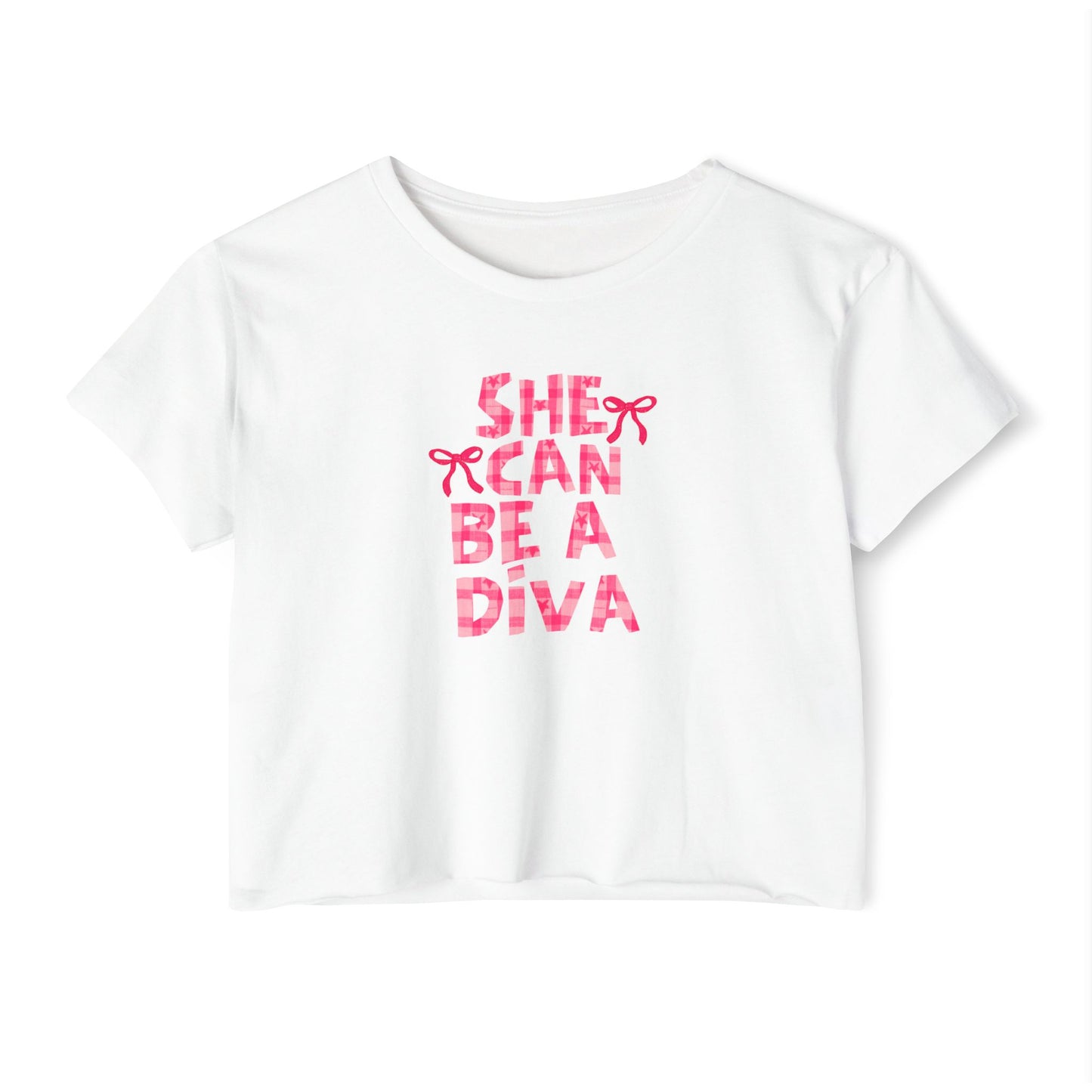 Diva Cropped Tee
