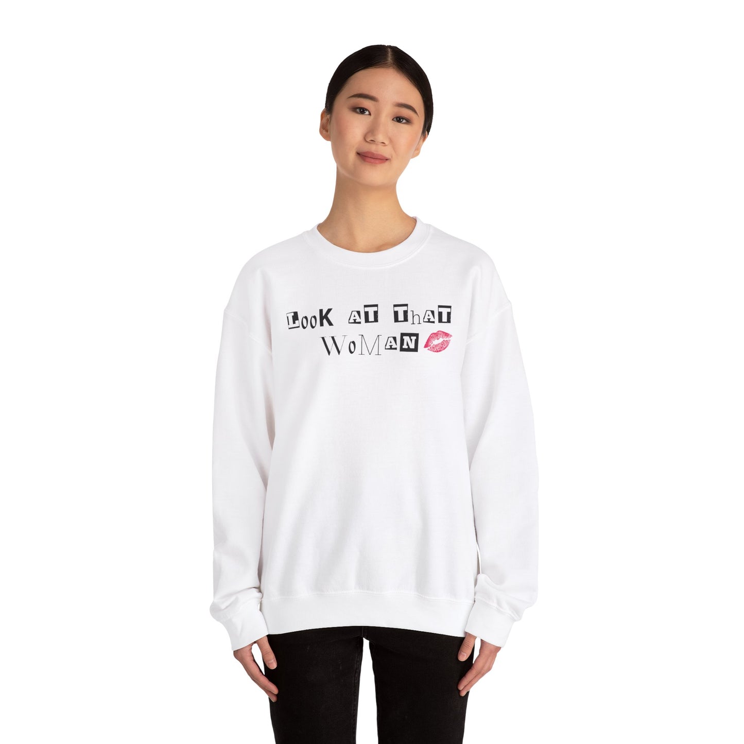 Look at that Woman Crewneck
