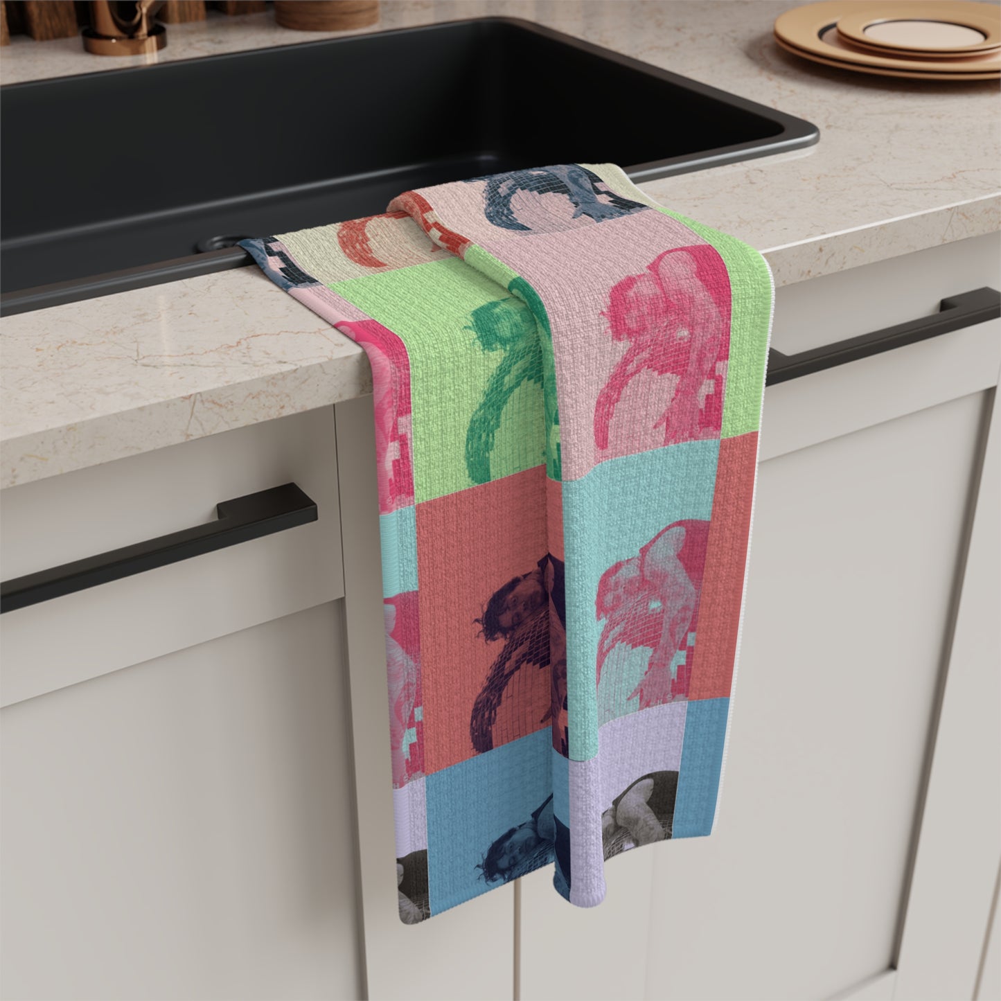 Harry Collage Tea Towel