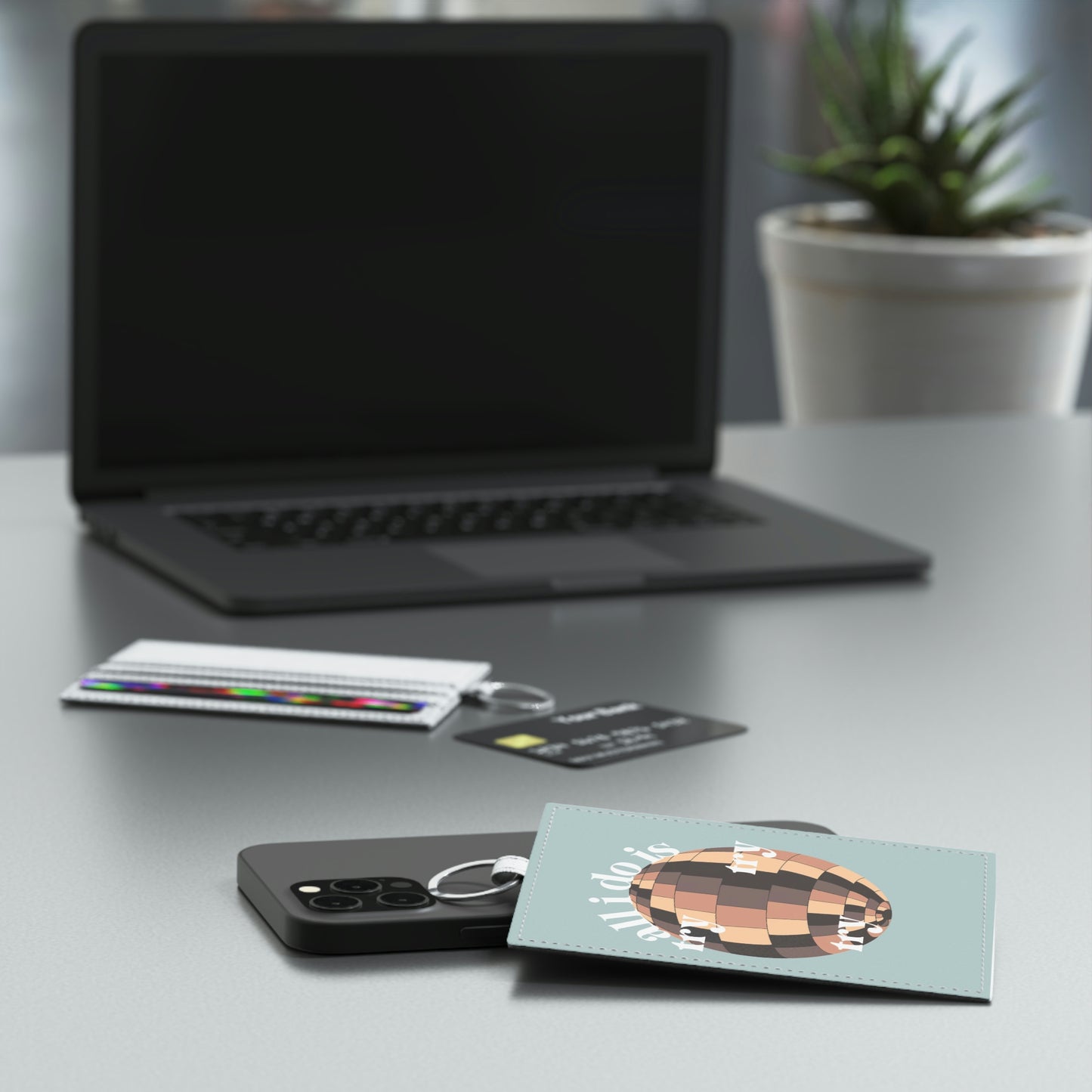 Mirrorball Card Holder