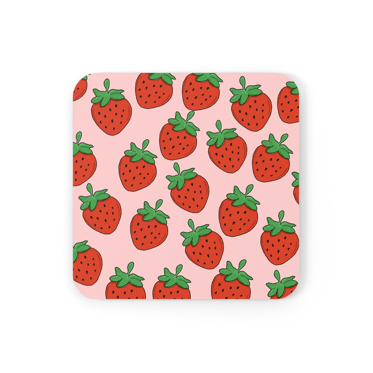 Strawberry Coaster