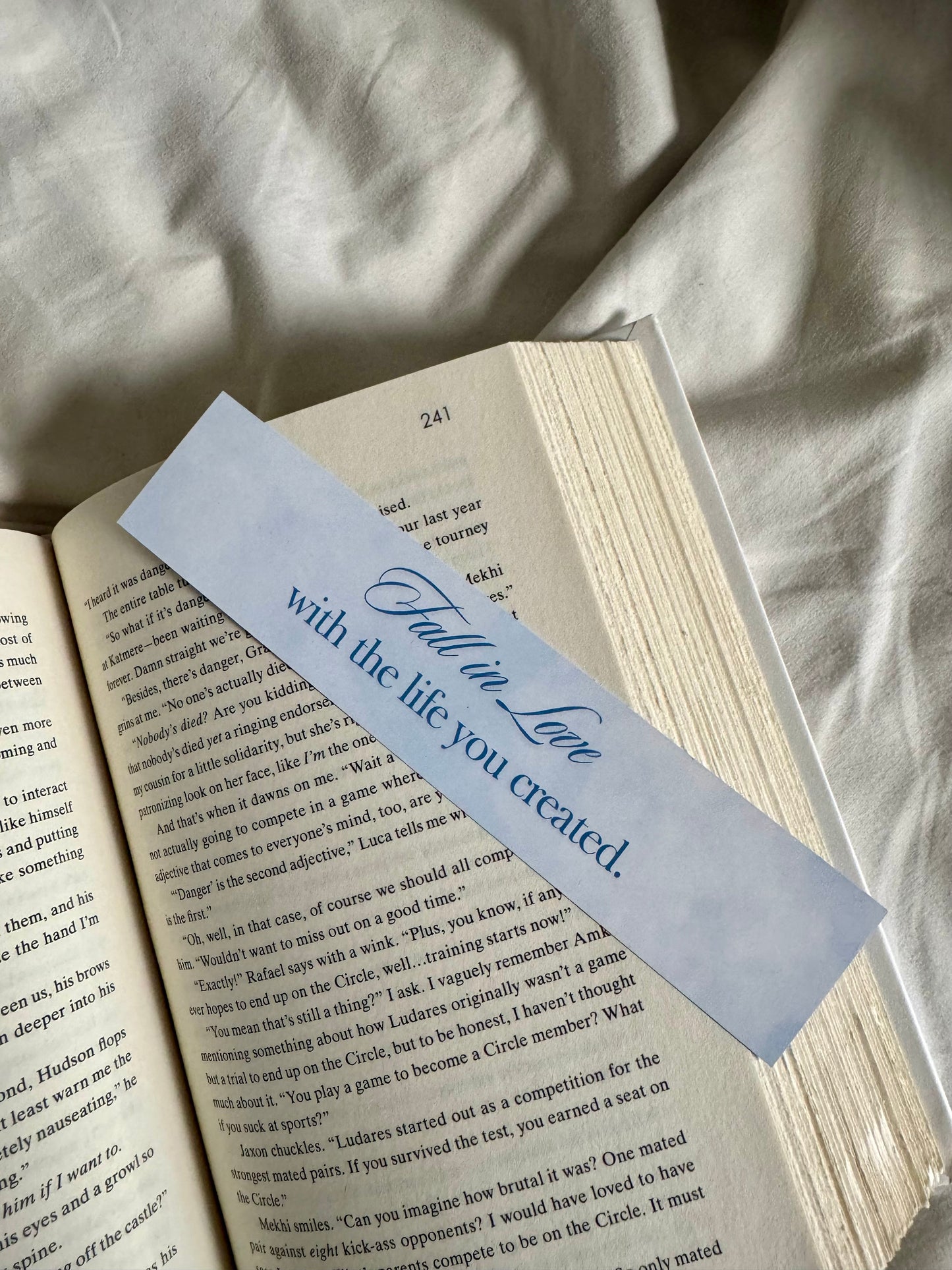 Fall in Love Bookmark