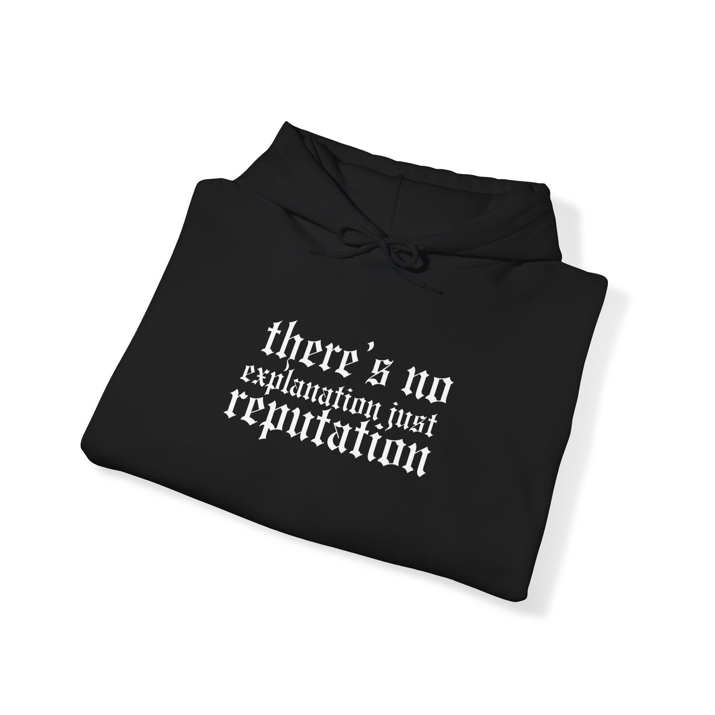 No Explanation Hoodie - black