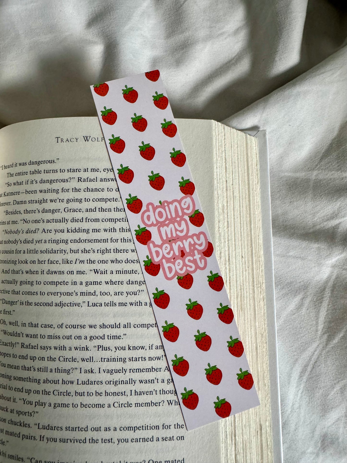 Berry Best Bookmark