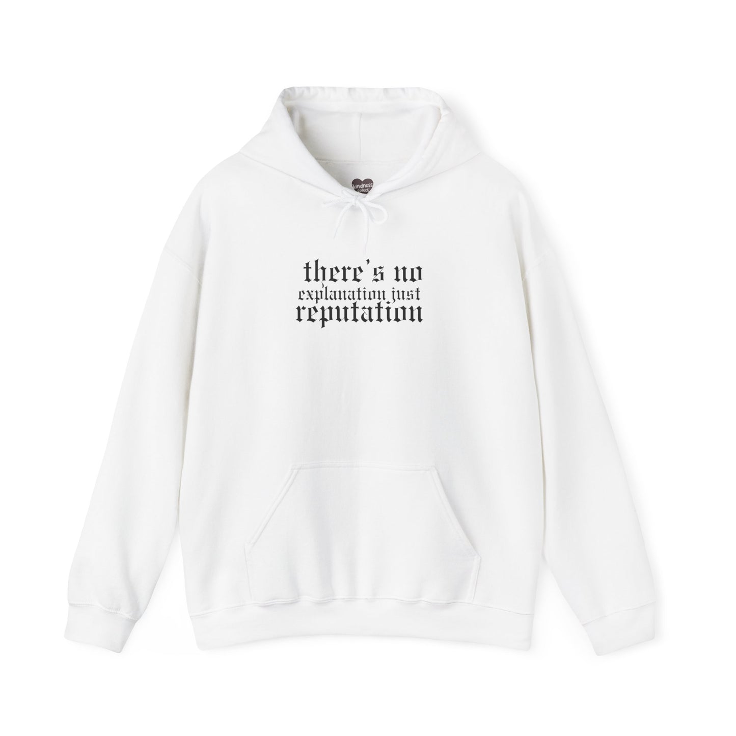 No Explanation Hoodie - white