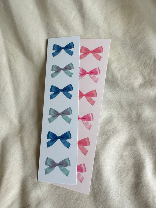 Bow Bookmark Set