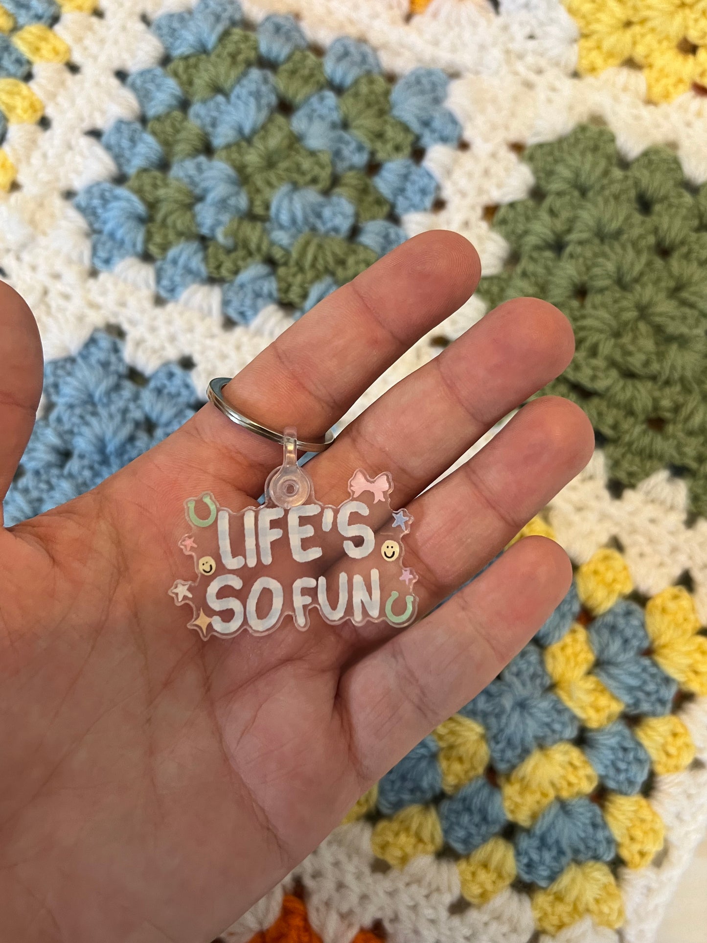 Life's So Fun Keychain