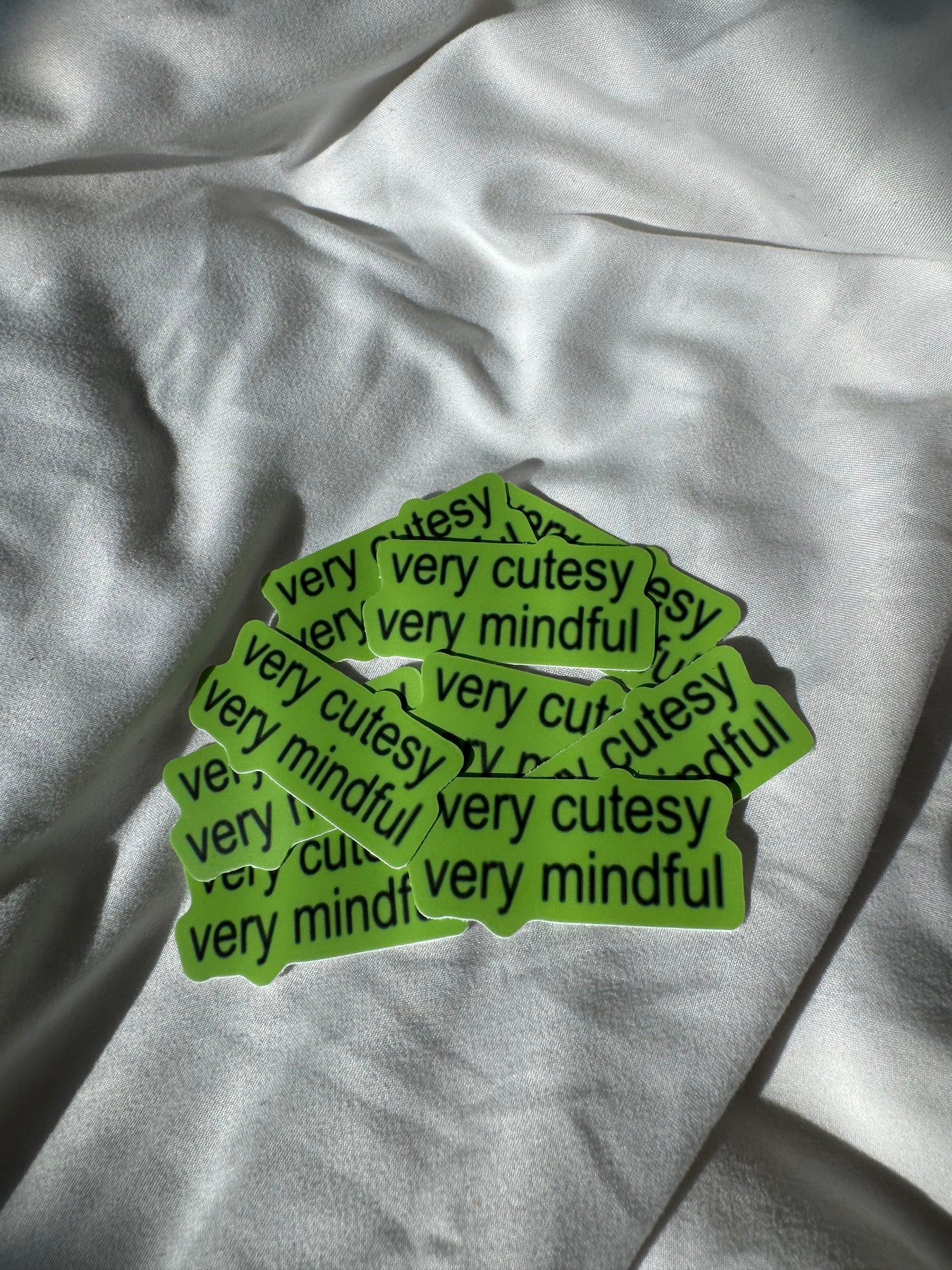 Cutesy & Mindful Sticker