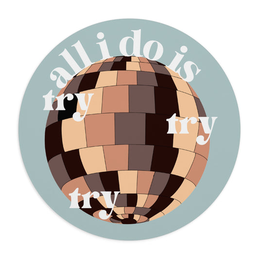 Mirrorball Mouse Pad